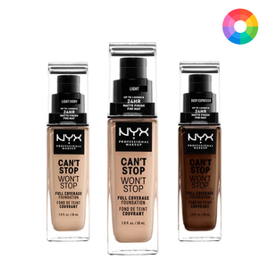 NYX PRO MAKEUP CANT STOP WONT STOP 24HRS FOUNDATION