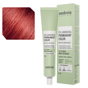 ANDREIA PERMANENT COLOR 0% AMMONIA 7.54 copper red medium blonde