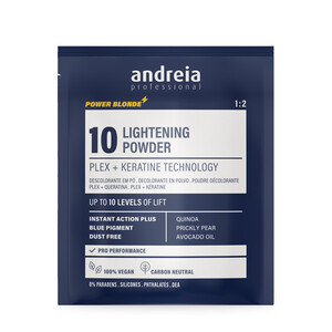 Andreia Power Blonde 10 Polvo Decolorante Azul