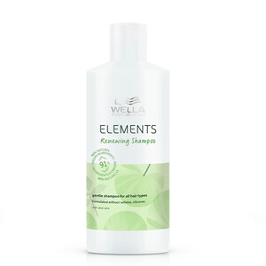 WELLA ELEMENTS DELICATE SHAMPOO WITHOUT SULFATES AND SILICONES