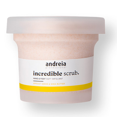 Andreia Incredible Scrub exfoliante suave para manos y pies