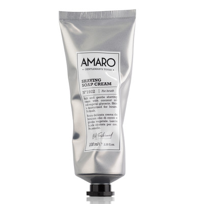 Farmavita Amaro Shaving Soap Cream, jabón crema para afeitar