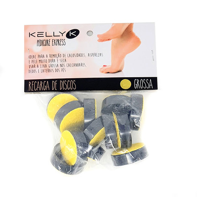 KELLY K SET PEDICURE DISC RECHARGE - THICK