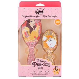 Wet Brush Kit Disney Cepillo de Pelo Princesa Bella