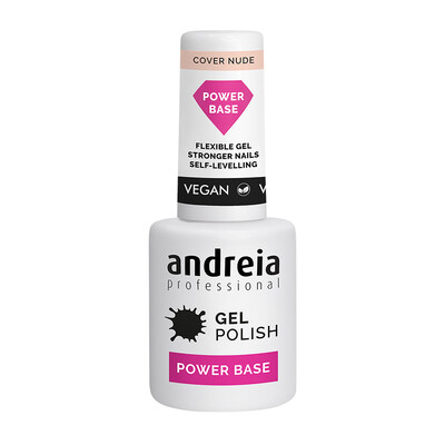 Andreia Power Base Cream High Viscosity Varnish Gel - Cover Nude