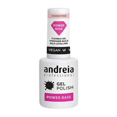 Andreia Gel Polish Power Base esmalte de uñas en gel Cover Pink