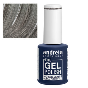 Andreia The Gel Polish G39 esmalte de uñas en gel Plateado Metalizado