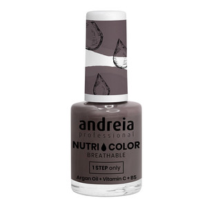 Andreia Nutricolor NC25 esmalte de uñas Gris Oscuro