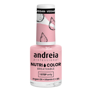 Andreia Nutricolor NC29 esmalte de uñas Rosa Algodón Dulce
