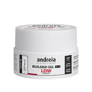 Andreia Builder Gel 3 in 1 Soft White (Low viscosity) Gel de Construcción