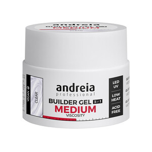 Andreia Builder Gel 3 in 1 Clear (Medium viscosity) Gel de Construcción