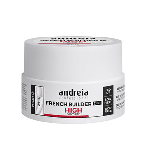 ANDREIA FRENCH BUILDER 2IN1 CONSTRUCTION GEL HIGH VISCOSITY  WHITE