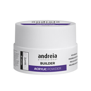 Andreia Builder Acrylic Powder White Polvo acrílico blanco
