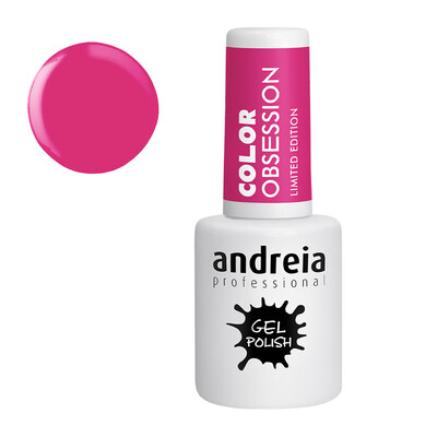 Andreia Gel Polish Best Of OB3 Color Obsession esmalte en gel Rosa Fuerte