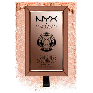 NYX Pro Makeup La Casa de Papel Iluminador Iluminador Rose Gold