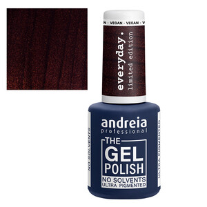 ANDREIA THE GEL POLISH EVERYDAY COLLECTION ED6 METALLIC BROWN