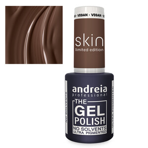 Andreia The Gel Polish Skin esmalte SK3 Chocolate de leche Nude castaño