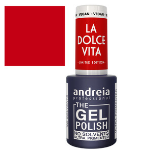 Andreia The Gel Polish Colección La Dolce Vita DV3 Rojo
