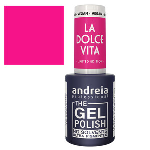 Andreia The Gel Polish Colección La Dolce Vita DV5 Rosa Vibrante