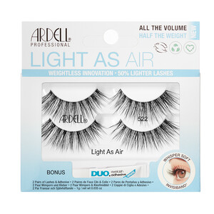 ARDELL LIGHT AS AIR-522 DUO PACK FALSE EYELASHES