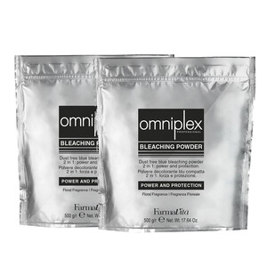 Farmavita Omniplex Pack polvo decolorante azul 2 en 1