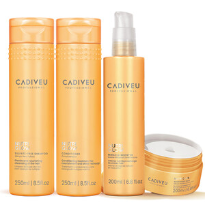 CADIVEU NUTRI GLOW KIT HOME CARE COMPLETE HAIR NUTRITION