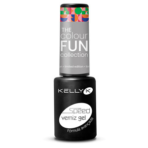 KELLY K SPEED COLOR GEL VARNISH FUN COLLECTION CF5