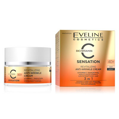 Eveline C Sensation Crema Facial Revitalizante 40+