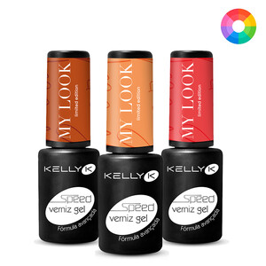 KELLY K SPEED GEL POLISH MY LOOK COLLECTION