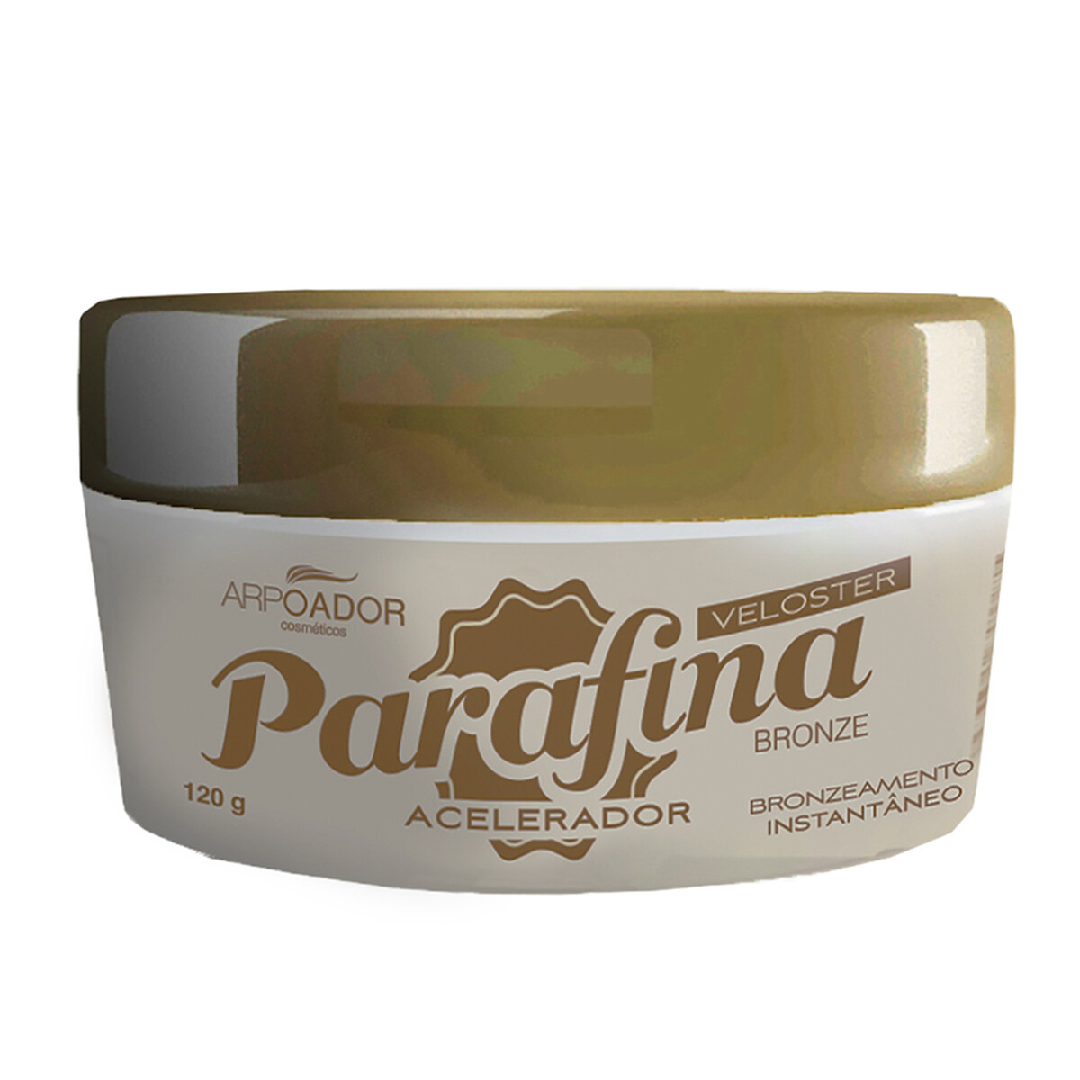 PARAFINA BRONZE VELOSTER CREME ACELERADOR DE BRONZEADO - 120g