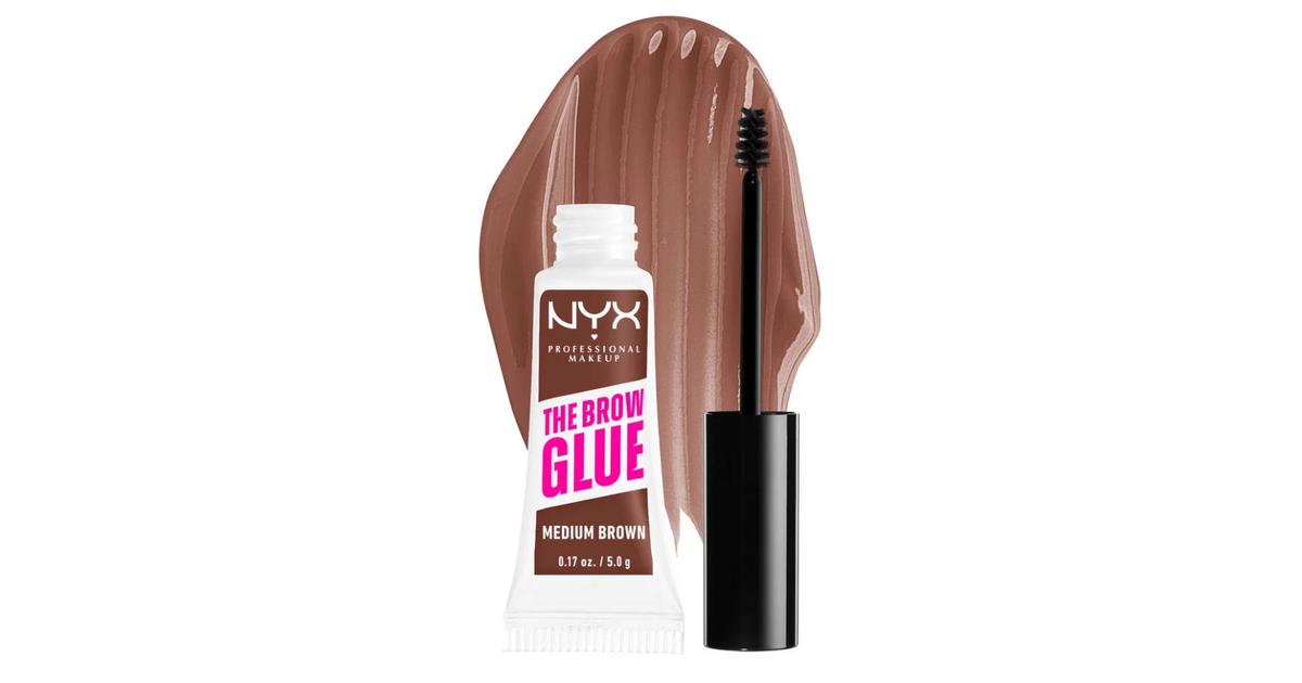 Nyx Pro Makeup The Brow Glue Gel Sobrancelha 03 Medium Brown - 5G