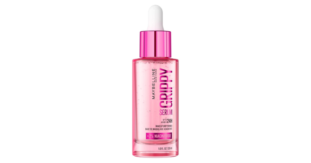 Maybelline Grippy Serum Primer 24H | Fijación & Hidratación