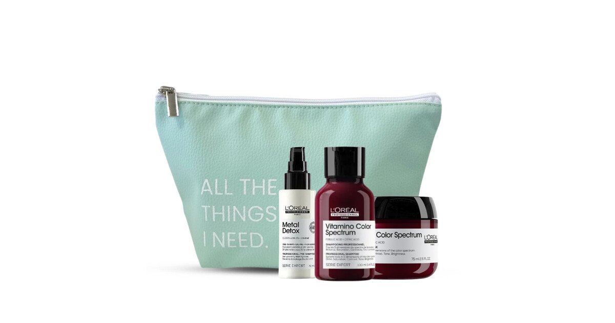 KIT PLURI Travel Size com Necessaire Verde | L'Oréal