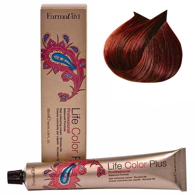 FARMAVITA COLORAÇÃO LIFE COLOR PLUS 6.66 LOURO ESCURO VERMELHO INTENSO