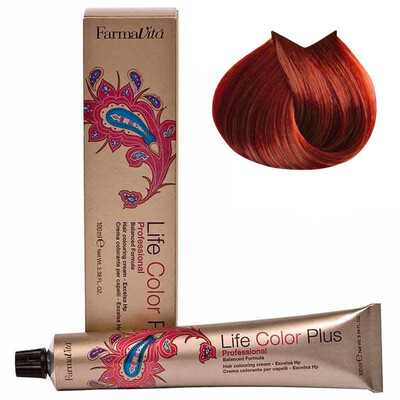 FARMAVITA COLORAÇÃO LIFE COLOR PLUS 7.46 LOURO MÉDIO COBRE VERMELHO