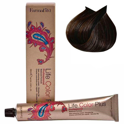 FARMAVITA COLORATION LIFE COLOR PLUS 4.35 brun chocolat