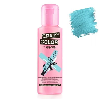 CRAZY COLOR CREME DE COLORAÇÃO SEMIPERMANENTE 63 BUBBLEGUM BLUE