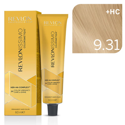 REVLON REVLONISSIMO COLORMESTIQUE PERMANENT HAIR COLOUR - 9.31 / 931