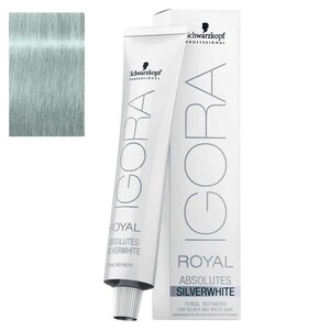SCHWARZKOPF COLORAÇÃO IGORA ROYAL ABSOLUTES SILVERWHITE