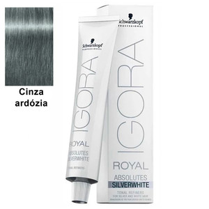 SCHWARZKOPF COLORAÇÃO IGORA ROYAL ABSOLUTES SILVERWHITE 