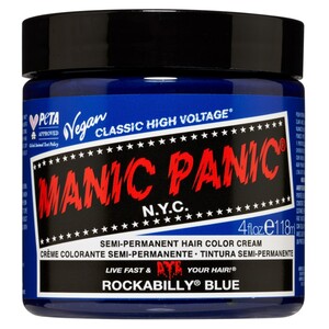 MANIC PANIC CREME DE COLORAÇÃO SEMI-PERMANENTE ROCKABILLY BLUE