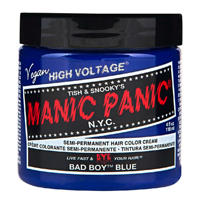 MANIC PANIC SEMI-PERMANENT COLOR CREAM - BAD BOY BLUE