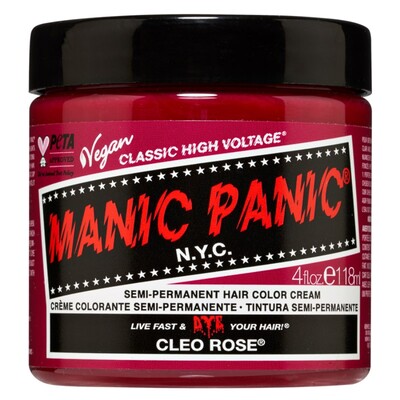 MANIC PANIC CREME DE COLORAÇÃO SEMI-PERMANENTE CLEO ROSE