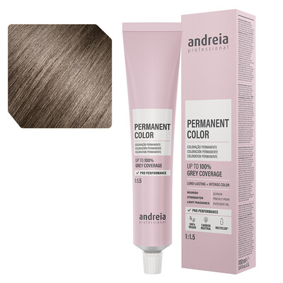 ANDREIA PERMANENT HAIR COLOUR 77.0 INTENSE NATURAL MEDIUM BLONDE