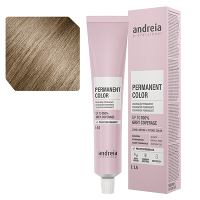 ANDREIA COLORAÇÃO PERMANENTE 8.2 louro claro frio