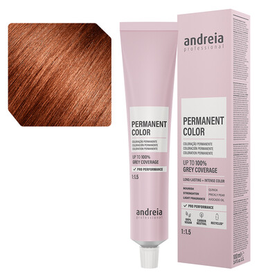 ANDREIA COLORATION PERMANENTE 6.43 blond foncé orange doré