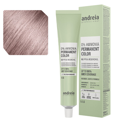 ANDREIA PERMANENT HAIR COLOUR 0% AMMONIA 9.2 VERY LIGHT VIOLET BLONDE