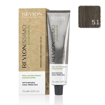 REVLON REVLONISSIMO COLOR SUBLIME COLORATION 5.1 Châtain Clair Cendré