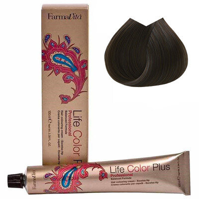 FARMAVITA COLORATION LIFE COLOR PLUS 5.81 châtain clair marron cendré