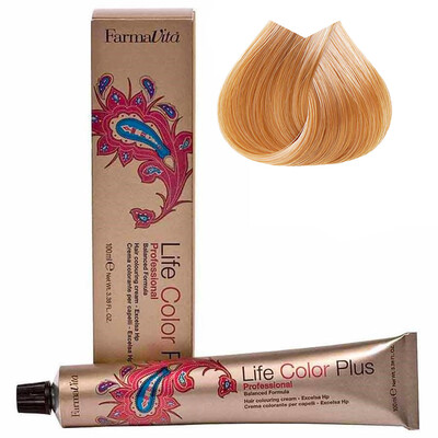 FARMAVITA COLORAÇÃO LIFE COLOR PLUS 10.34 LOURO PLATINADO DOURADO COBRE